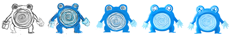 Illustration for article titled Parade forth, Poliwhirl! Pokemon One a Day!